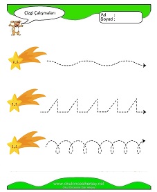 Çizgi Çalışma Sayfaları